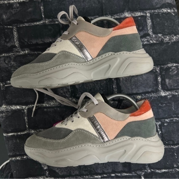 Cold Laundry Shoes - COLD LAUNDRY REDEMPTION Double Tongue Low Top Platform Sneakers